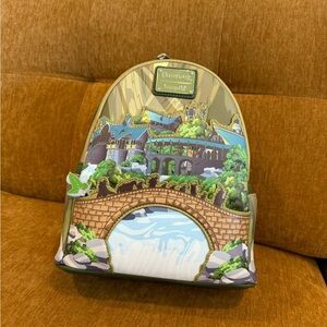 Loungefly Rivendell Lord of the Rings Mini Backpack NWT